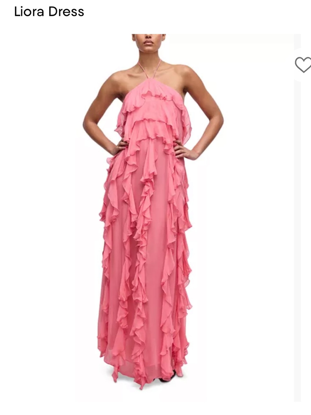 Ronny kobo liora dress pink